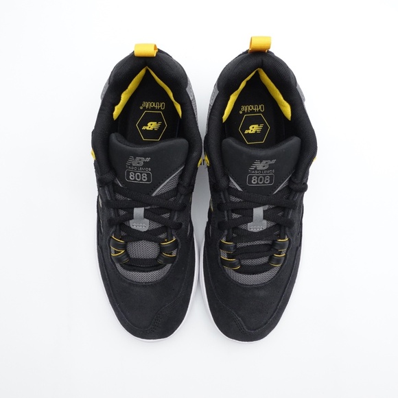 NEW Men's New Balance Numeric Tiago Lemos 808 Skate Shoes NM808WUT Black - Picture 3 of 10